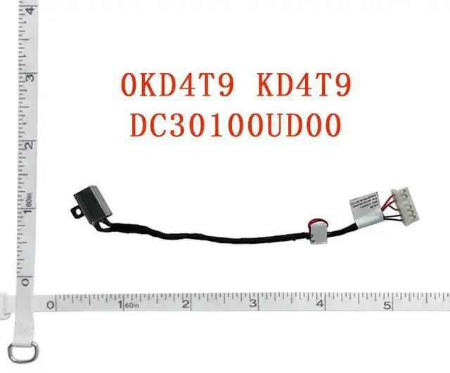 Main image of Laptop DC Power Jack Cable For Inspiron 15 5000 5555 5558 5559 5566 P51F 14 5455 5458 5468 3458 3459 V3558 V3559 0KD4T9