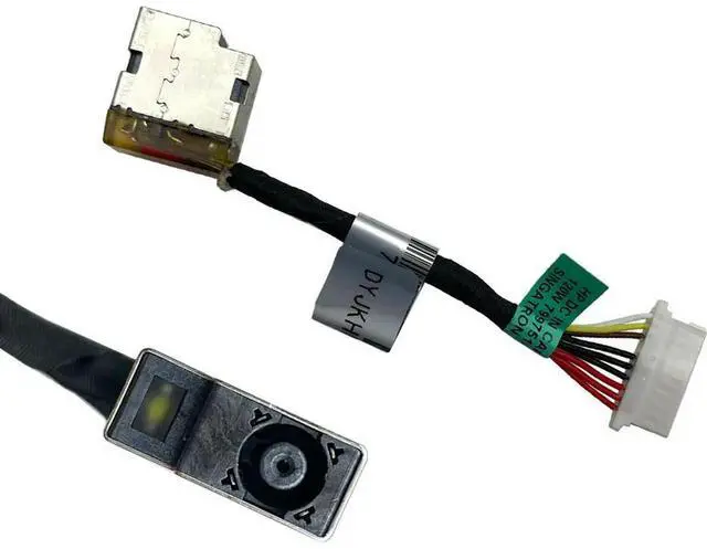 Alt view image 2 of 3 - Laptop DC Power Jack Cable For 14-DW 14-DH 14M-DH 15-AE 15-AU 15-AS 15-AX 15-BC 15-BQ 15-BP 15-CC 15-DA TPN-Q103