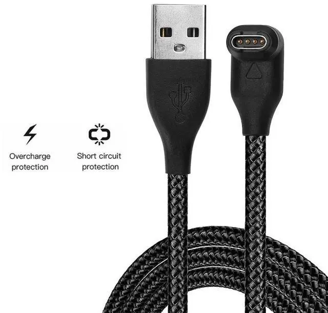 Alt view image 3 of 4 - 1m Charger Line Replacement Charger Cord Watch Accessories Charging Line Data Transmission for Garmin Fenix 7/7S/7X/6/6S