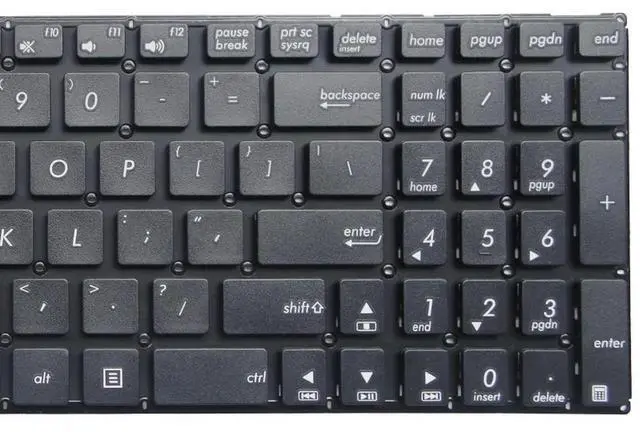 Alt view image 3 of 3 - US Laptop Keyboard For X502 X503M X550DP X551 X551C/CA X551M/MA X551SL X552 X552C X552E X553M X554L X555 X555L X555MA