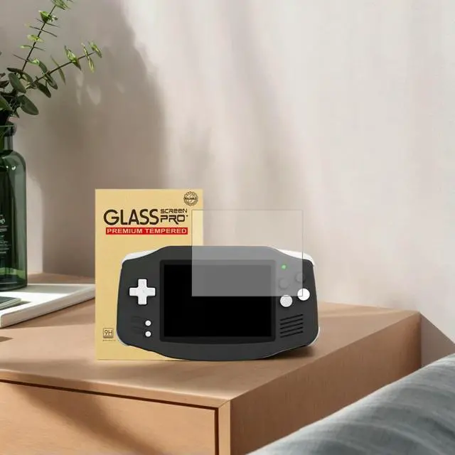 Alt view image 4 of 4 - For Anbernic RG34XX Screen Tempered Film Anti-Scratch 9H Tempered Glass Protective Film Ultra-Clear Game Console Accessories