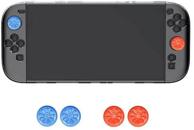 Alt view image 2 of 4 - 4PCS Joystick Cover Anti-Slip Protective Cover for Switch 2 Joy-Con Controller Game Accessories