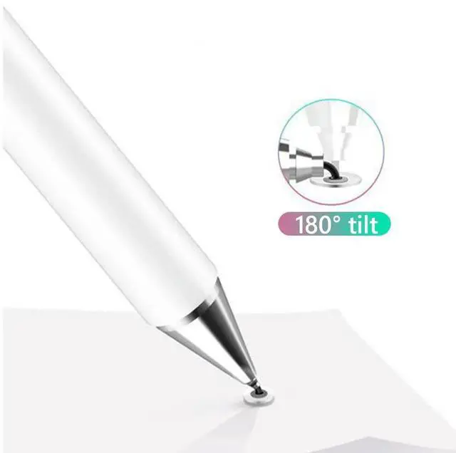 Alt view image 4 of 4 - 12 Pieces Stylus Replacement Tips Silicone Touch Screen Pen Nibs Round Shape Stylus Tips Compatible with Capacitive Touch Screen