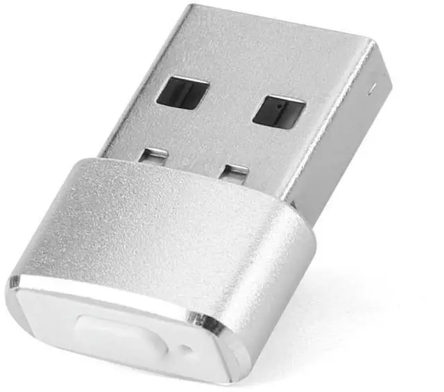 Main image of Mini Mouse Movement Simulator Plug and Play USB Automatic Move Cursor Shaker Indicator Light Aluminum Alloy Housing for Computer