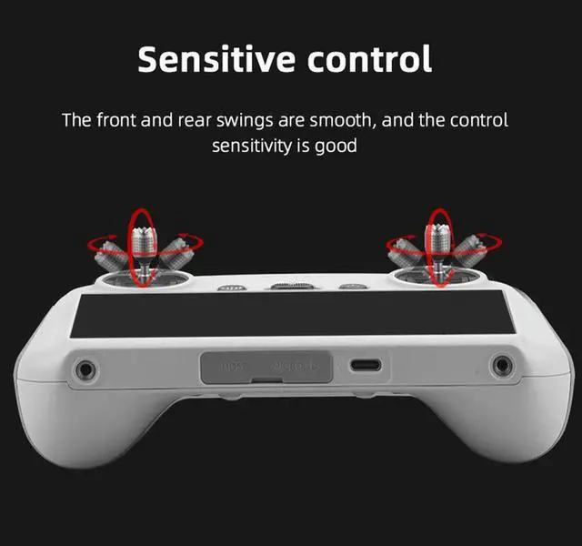 Alt view image 3 of 4 - 2 PCS RC Controller Sticks Aluminum Alloy Remote Controller Sticks Drone Remote Joysticks for Mini 3 Pro Accessories