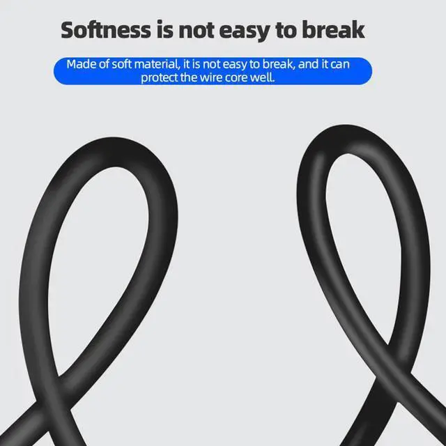 Alt view image 2 of 4 - Power Cable Flight Goggles Charging Cord Supply Cable for FPV Goggles V2 FPV Goggles USB Type C Male to DC Male