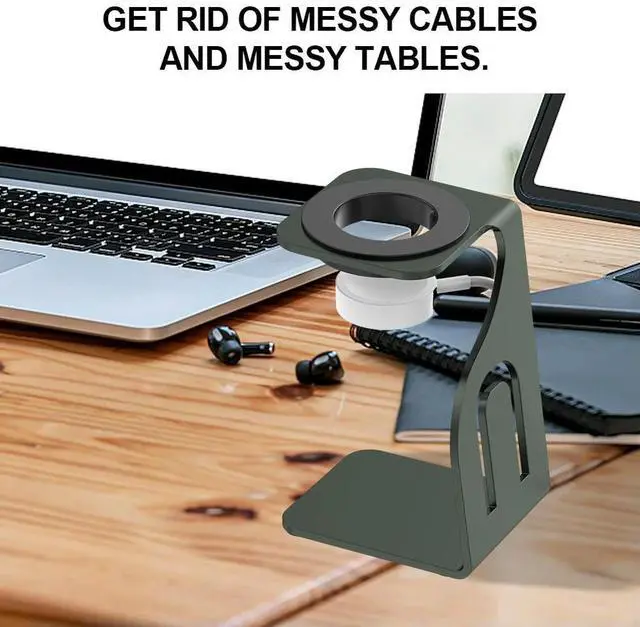 Alt view image 2 of 4 - Charging Station Aluminum AlloyCharger Dock Stand Fast Tidy Charging Charger Base Anti-scratch for Galaxy Watch6/watch6 Classic