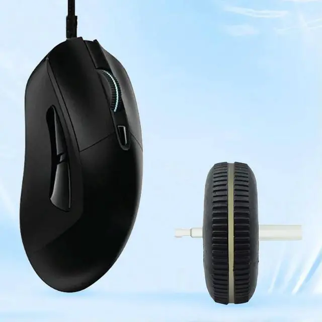 Alt view image 3 of 4 - Mouse Scroll Wheel Pulley Feet Pad Replacement Plastic Rolling Wheel Mouse Roller for G403 G603 G703