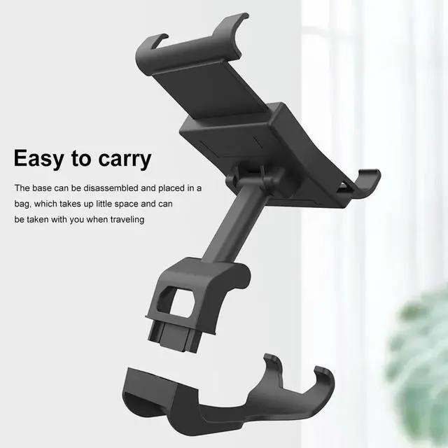 Alt view image 4 of 4 - Controller Holder Mount Multi Clamp Bracket Rotatable Wireless Handle Grip Stand Black Handle Support Frame for SwitchPro /NSPro