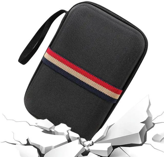 Alt view image 2 of 4 - Portable Carrying Case Waterproof Protective Travel Case Shockproof with Pocket for Anbernic RG Cube Retro Handheld Game Console