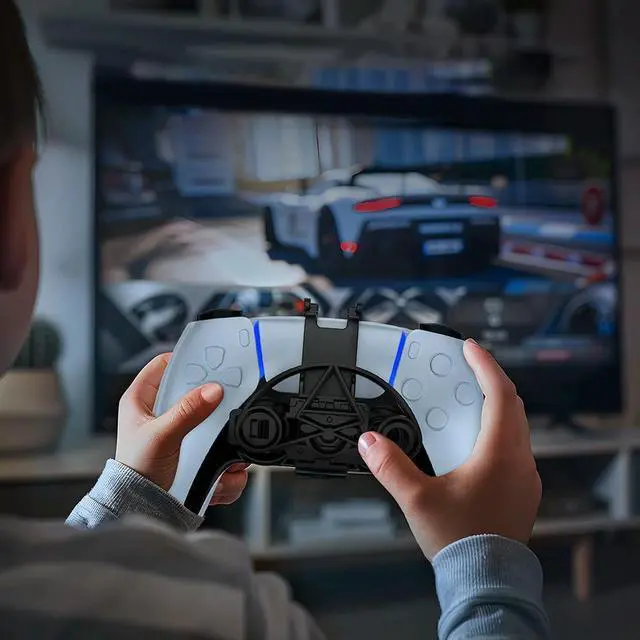 Alt view image 3 of 4 - Mini Racing Wheel for Game Controller Accessories 3D Printing Racing Games Steering Wheel Replacement Enhanced Gaming