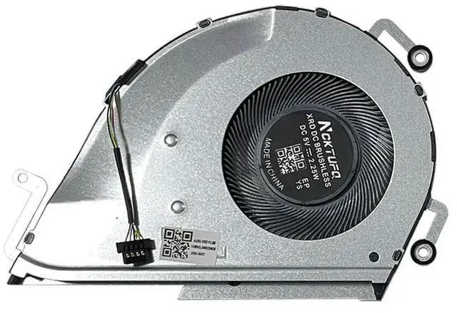 Alt view image 2 of 3 - Laptop CPU Cooling Fan For X521F/FL M533U M533IA M5600I S5600F/FL S5600E/EA/EQ S533EA S533EQ S533F/FA S533JQ S533JA D533L