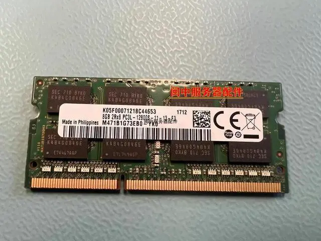 Main image of For M471B1G73EB0-YK0 Notebook Memory 8G 2RX8 PC3L-12800S 1600