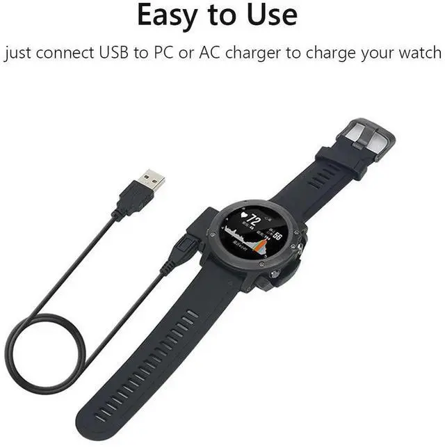 Alt view image 4 of 4 - watch Clip Charging Dock Clip Charging Dock Power for Garmin Fenix 3/Fenix 3 HR Watch Charger Cable