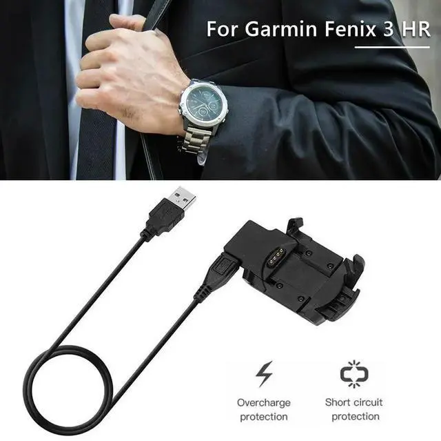 Alt view image 2 of 4 - watch Clip Charging Dock Clip Charging Dock Power for Garmin Fenix 3/Fenix 3 HR Watch Charger Cable
