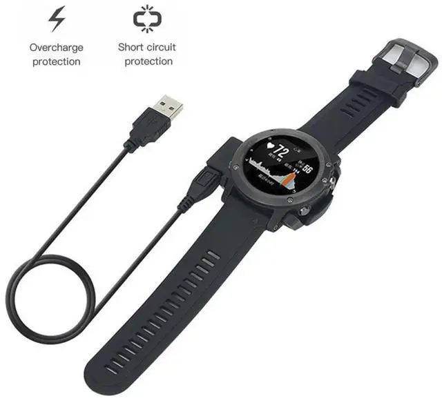 Alt view image 3 of 4 - watch Clip Charging Dock Clip Charging Dock Power for Garmin Fenix 3/Fenix 3 HR Watch Charger Cable
