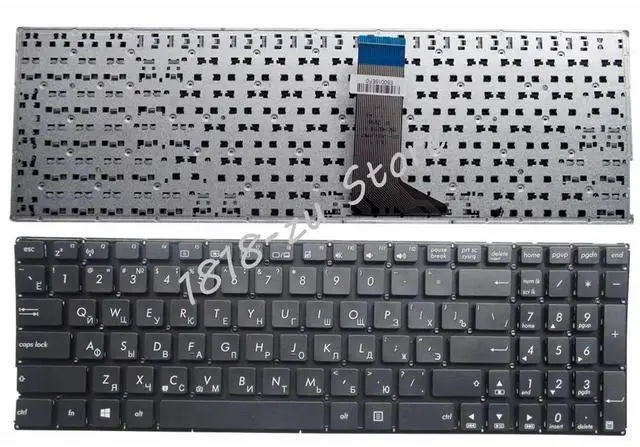Main image of RU russian laptop Keyboard for X551M X551MAV F551 F551C F551CA F551M F551MA F551MAV R512 R512CA R512MA R512MAV