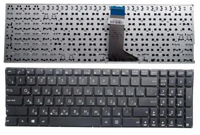 Main image of for X554L X554LA X554LI X554LN X554LP X554 X503M Y583L F555 W519L A555 K555 Keyboard RU Russian