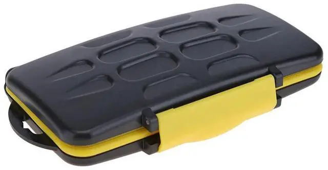 Main image of Multi-grid Memory Card Case Anti-Shock Waterproof Mini Memory Card Case Protector Cover Large Capacity for ID Credit Card Holder