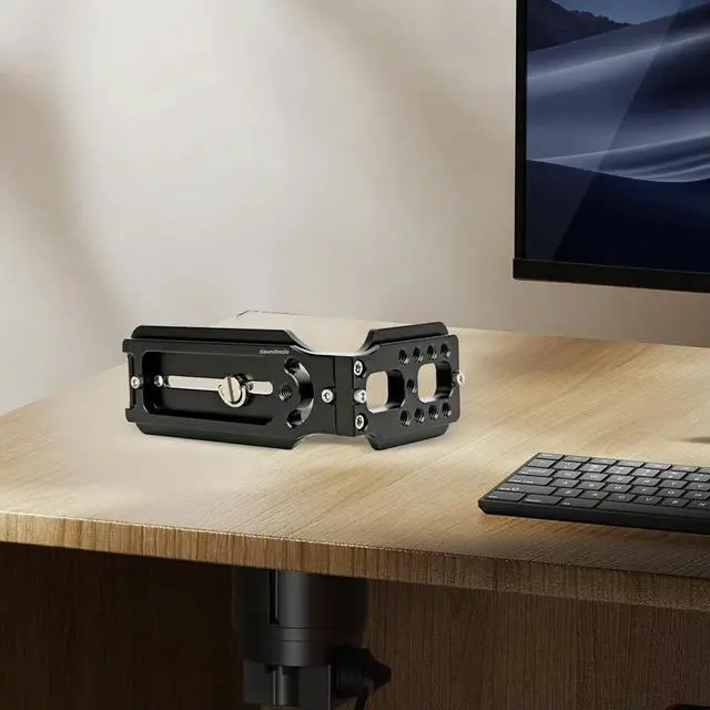 Alt view image 3 of 4 - Vertical Shot L Plate Quick Release L Plate 1/4 Inch Screw Camera L Shape Holder for Arca Mount for Fuji Camera