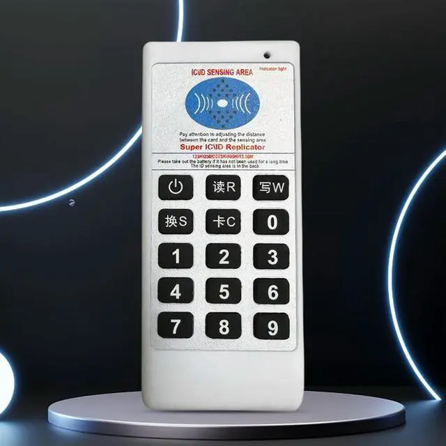 Alt view image 2 of 4 - Duplicator Cloner 125Khz-13.56MHZ RFID NFC IC Card Reader & Writer Access Tag Duplicator Handheld RFID Card Reader