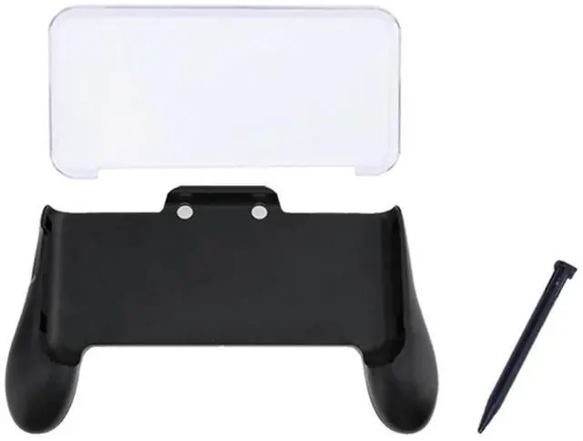 Alt view image 2 of 3 - 3 in 1 Hand Grip+Crystal Case+Plastic Pen for 2DS LL XL