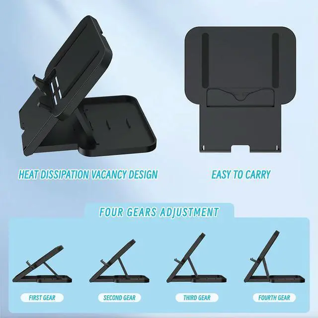 Alt view image 2 of 4 - For NS 2 Foldable Stand Bracket Adjustable Playstand Holder Multi-Purpose Game Console Display Rack for Playstand Desktop Holder