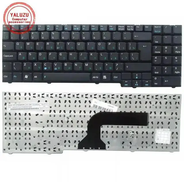 Main image of RU Black Laptop Keyboard for M70 M70S X57V X55 M50VM X71S M50S X71 X71S X71SL M50  M70SV M70V M71