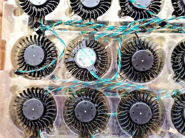 Main image of desktop graphics card diameter 5.5 cm MGT6012YF-W10 12V 0.30A graphics card fan