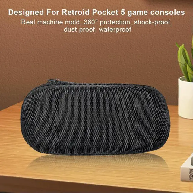 Main image of Protable Carrying Case Anti-scratch Travel Protective Case Zipper Handbag Travel Carrying Bag for Retroid Pocket 5 Game Console