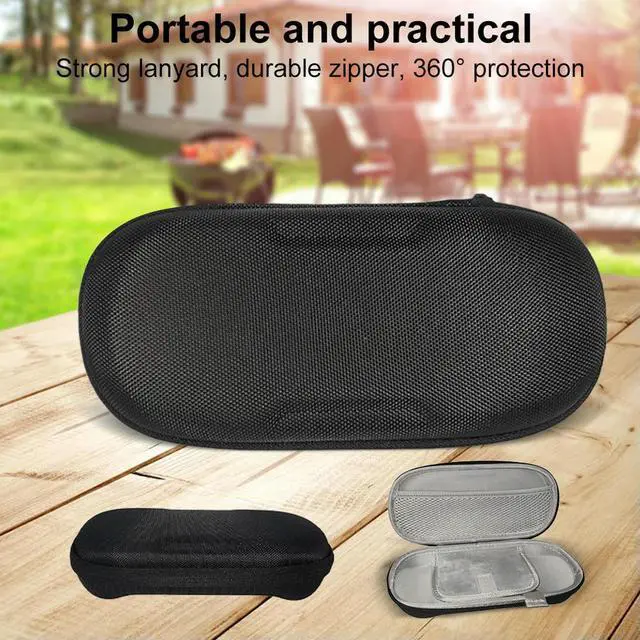 Alt view image 3 of 4 - Protable Carrying Case Anti-scratch Travel Protective Case Zipper Handbag Travel Carrying Bag for Retroid Pocket 5 Game Console