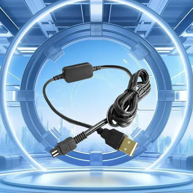 Alt view image 3 of 4 - USB Power Supply Adapter Charger Cord AC-L200 AC-L25A AC-L25B AC-L25C Power Adapter for NEX-VG20H NEXVG20H VG20H DCR-DVD103