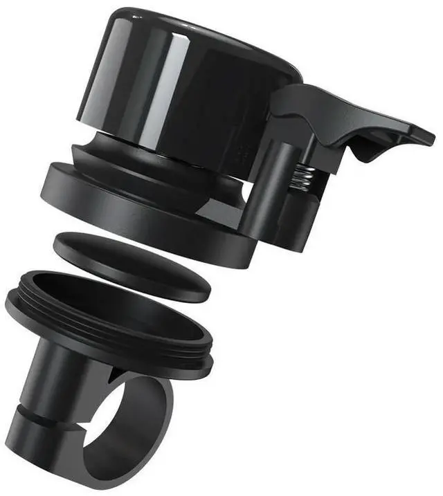 Alt view image 4 of 4 - Bicycle Bell for AirTag Bike Mount GPS Tracker Anti-Theft Hides for Air Tag Under Bike Bell Bike Mount Bicycle Bell