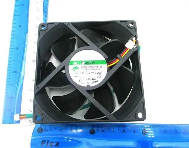 Alt view image 2 of 2 - fan for 9025 92X92X25MM 9CM KDE1209PTB1 13.MS.(2).B1516.AF.GN 12V 2.2W 3Wire Austrian code T201 EP758 EP759 Projector Fan