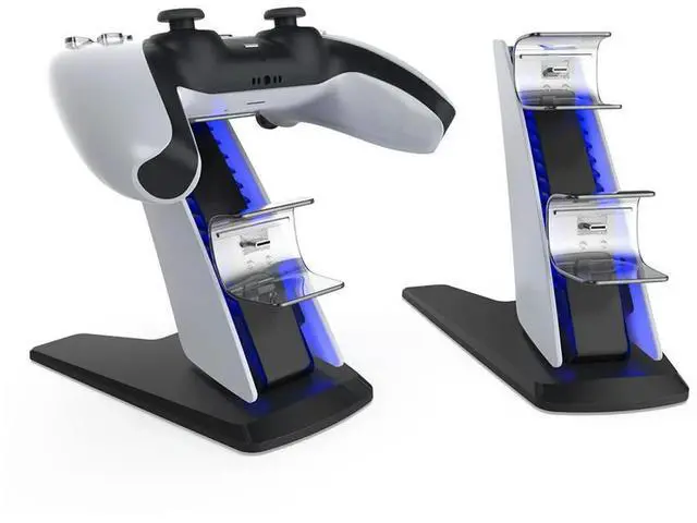Main image of Dual Fast Controller Charger with Indicator Light Wireless Joystick Charging Dock Dual Controller Charging Stand for