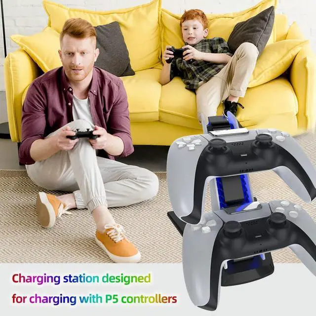 Alt view image 3 of 4 - Wireless Joystick Charging Dock Type-C Controller Charger Station Controller Charging Docking Station for 5