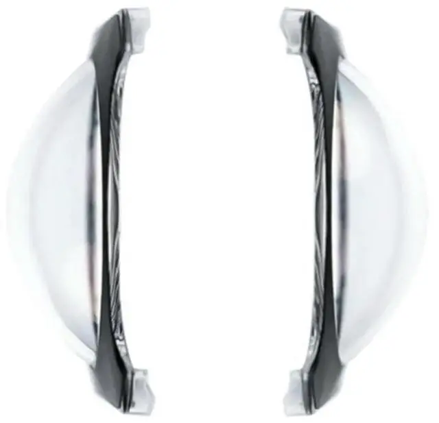 Alt view image 2 of 4 - 2pcs Protective Lens Cover Adhesive Panoramic Camera Protective Lens Cap Sticky Lens Guards for Shadow Stone ONE RS/R