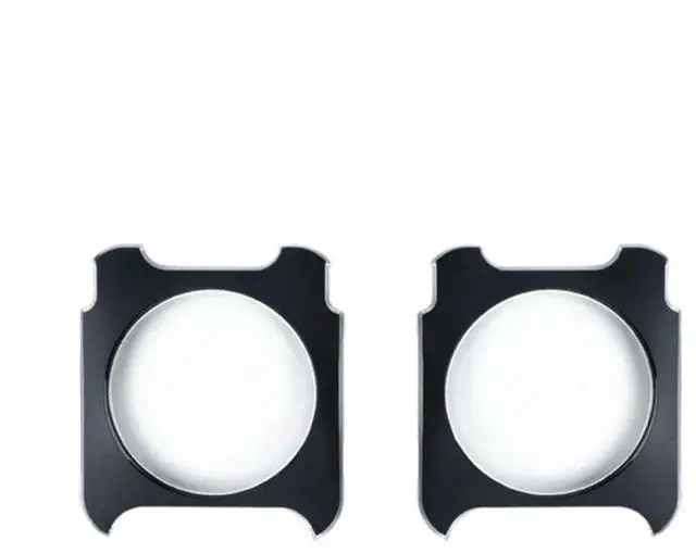 Alt view image 3 of 4 - 2pcs Protective Lens Cover Adhesive Panoramic Camera Protective Lens Cap Sticky Lens Guards for Shadow Stone ONE RS/R