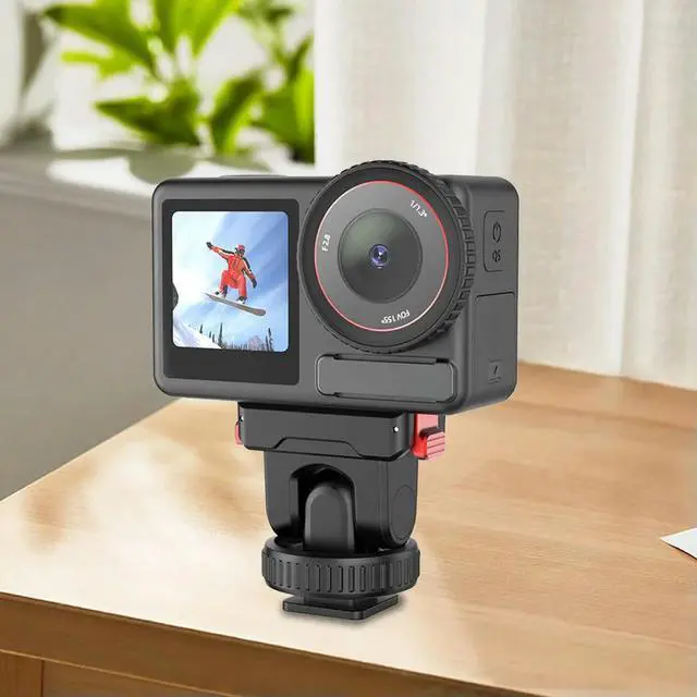 Alt view image 3 of 4 - Magnetic Quick Release Mount Adapter 1/4 Inch Thread Hole Camera Stand Mount Adapter for OSMO Action 3 4 5 Pro Adapter