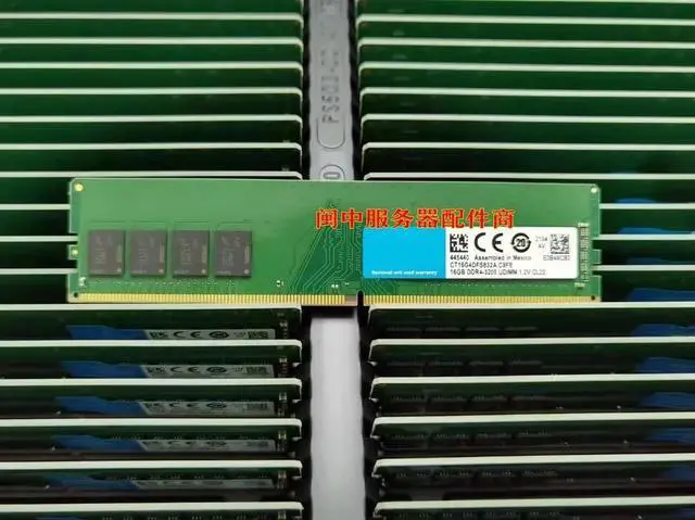 Main image of For INRIDA CT16G4DFRA32A 16G DDR4-3200 UDIMM 1.2V CL22 Desktop Memory