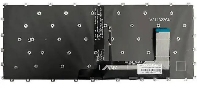 Alt view image 3 of 3 - US English Laptop Keyboard For Modern 14 C5M C7M C11M C12MO C13M MS-14JK MS-14J MS-14J3 MS-14J1