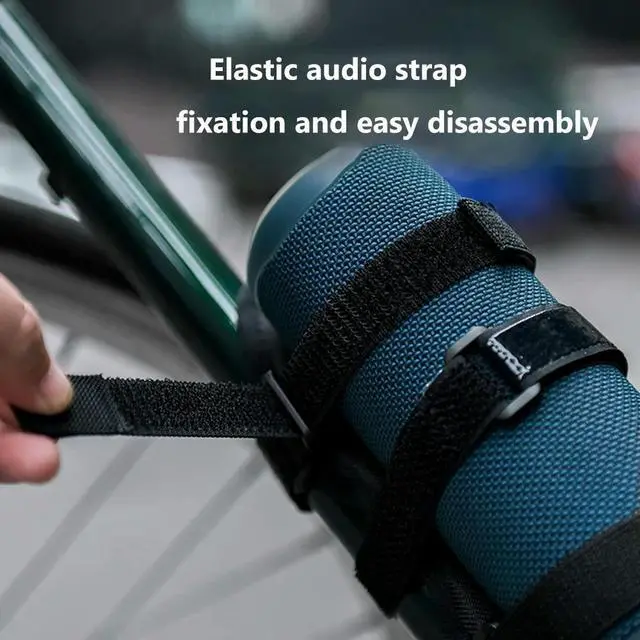 Alt view image 3 of 4 - Sound Box Bike Holder Nylon Speaker Fixed Strap Anti Slip Diameter 1.5-3.5inch Equipment for JBL Bluetooth-compatible Speakers