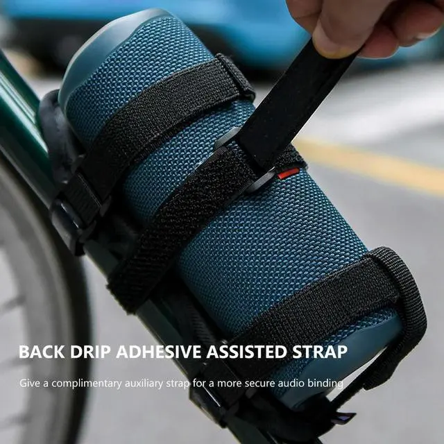 Alt view image 2 of 4 - Sound Box Bike Holder Nylon Speaker Fixed Strap Anti Slip Diameter 1.5-3.5inch Equipment for JBL Bluetooth-compatible Speakers