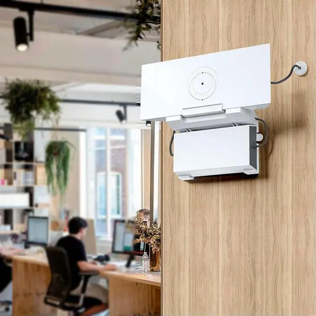 Alt view image 3 of 4 - For Starlink Gen 3 Router Mount 2 in 1 Satellite Internet Kit Space Saving Wall Mount Router Bracket for Router and Power Supply
