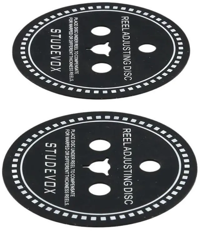 Alt view image 2 of 4 - 2 PCS For Trident/NAB Adapter SpSilicone Gasket Spfor Reel To Reel Tape Recorders for Revox Studer Revox/Teac