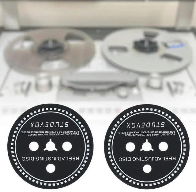 Alt view image 3 of 4 - 2 PCS For Trident/NAB Adapter SpSilicone Gasket Spfor Reel To Reel Tape Recorders for Revox Studer Revox/Teac