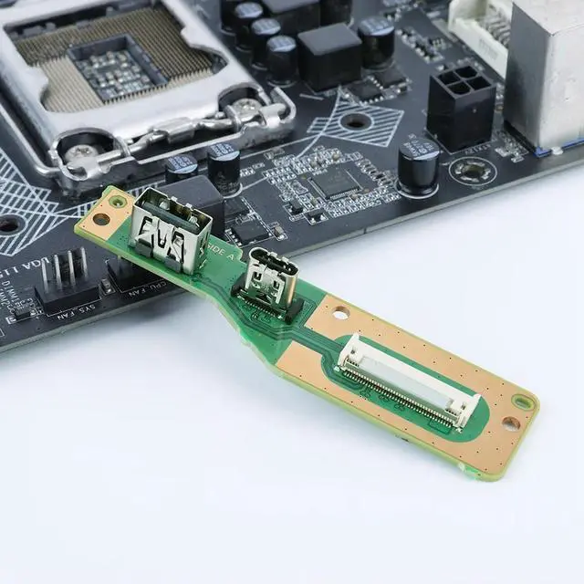 Alt view image 3 of 4 - For PS 5 1200 Game Console Side Board Long-Lasting TYPE-C/TYPE-A Side Board Console Side Panel Board for PS 5 EDU-030 Parts