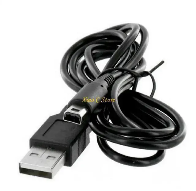 Alt view image 4 of 7 - Portable Travel Charging Cable Cord for 3DS XL/LL Portable Handheld Game Console USB Power Wire Support Data Transfer