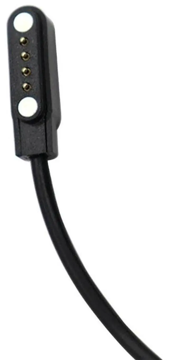 Alt view image 4 of 7 - Magnetic Charging Cable Portable Charge Adapter Line 4pin 9mm 3.0 Space for JEEP P03/MT1 watch Dock Cord Accessory