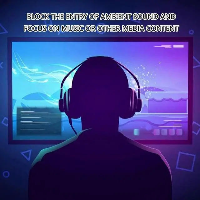 Alt view image 3 of 7 - 1 Pair Comfortable Foam Replacement Ear Pad for SR225x SR325x Headphones Accessories